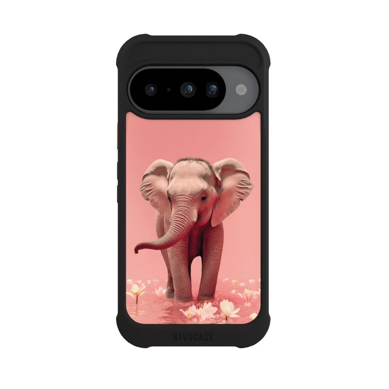 Pixel 10 NIVOmax Young Elephant with AI