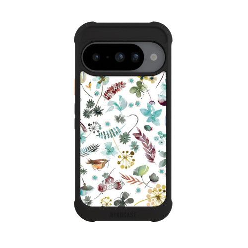 Google Pixel 10 NIVOmax Papillon botanique Nature Bleu