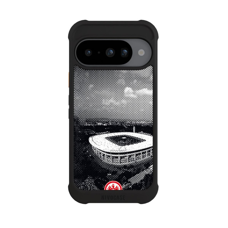 Pixel 10 NIVOmax SGE Stadion Schwarz Weiß