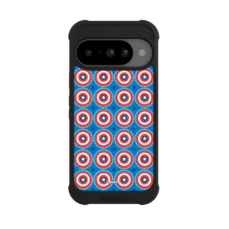 Pixel 10 NIVOmax Captain American Shield Pattern