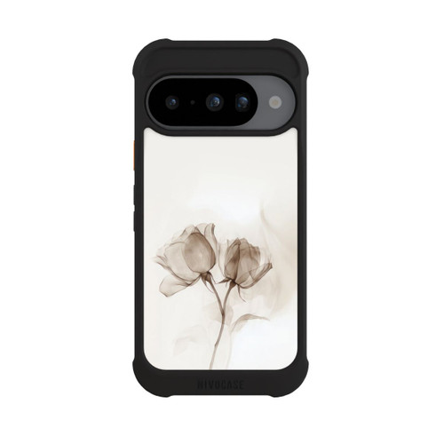 Google Pixel 10 NIVOmax Braune Rose Blume Nebel