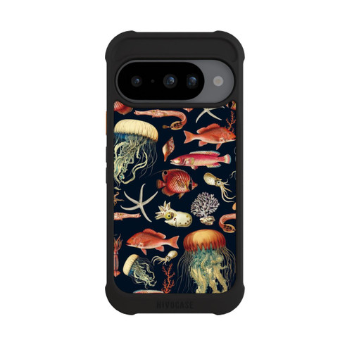 Google Pixel 10 NIVOmax Deep Sea Fish Pattern