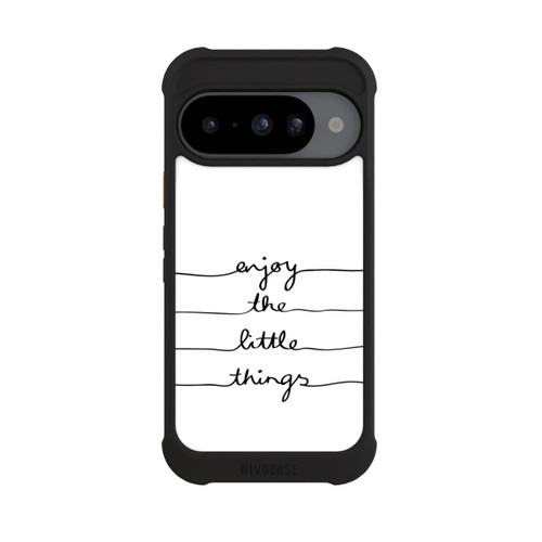 Google Pixel 10 NIVOmax Enjoy The Little Things White