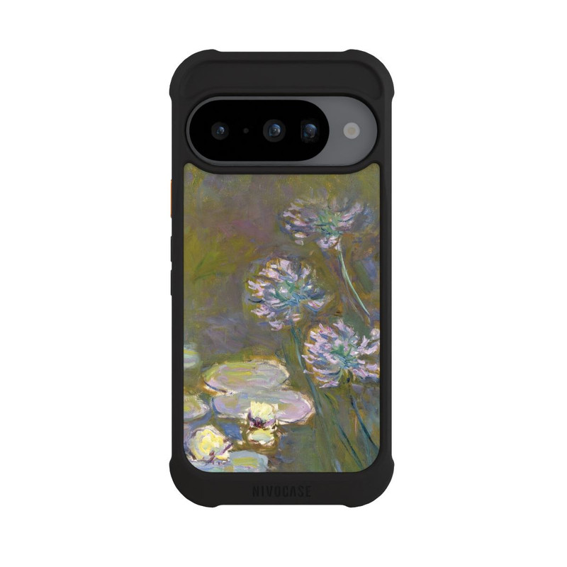 Pixel 10 NIVOmax Waterlilies and Agapanthus