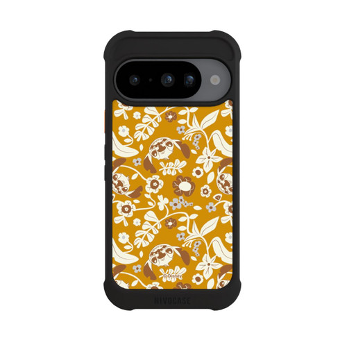 Google Pixel 10 NIVOmax Stitch Floral Mustard Pattern