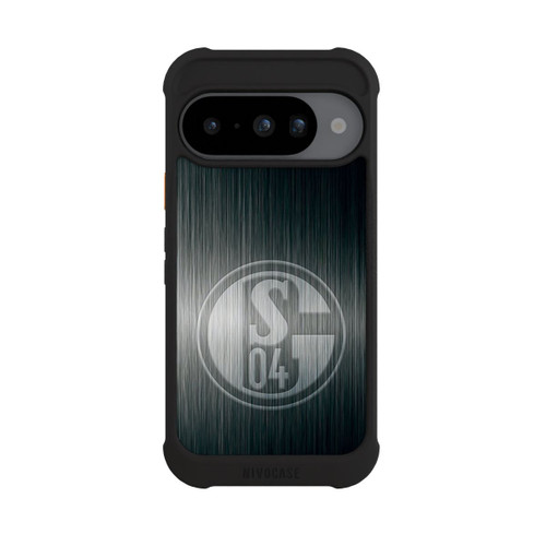 Google Pixel 10 NIVOmax Schalke 04 Metall Look