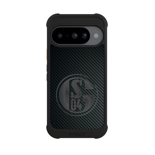 Google Pixel 10 NIVOmax Schalke 04 Carbon Look