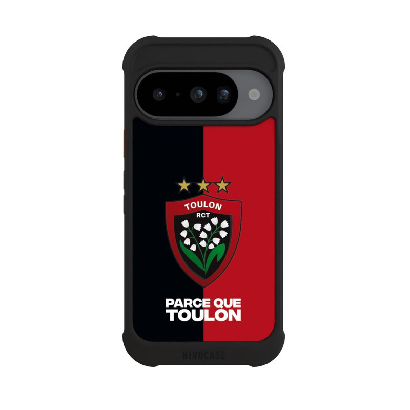 Pixel 10 NIVOmax RCT Logo Rouge Noir