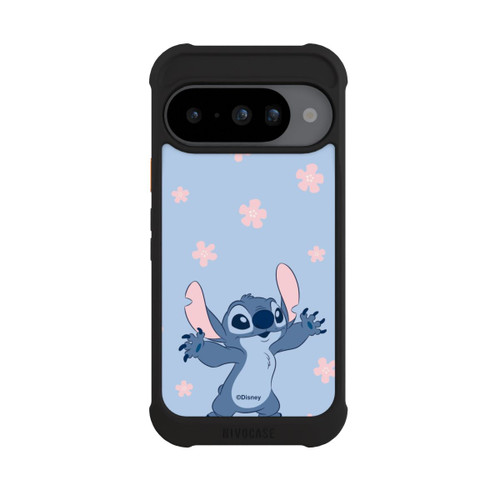 Google Pixel 10 NIVOmax Stitch Pastel Flowers Blue