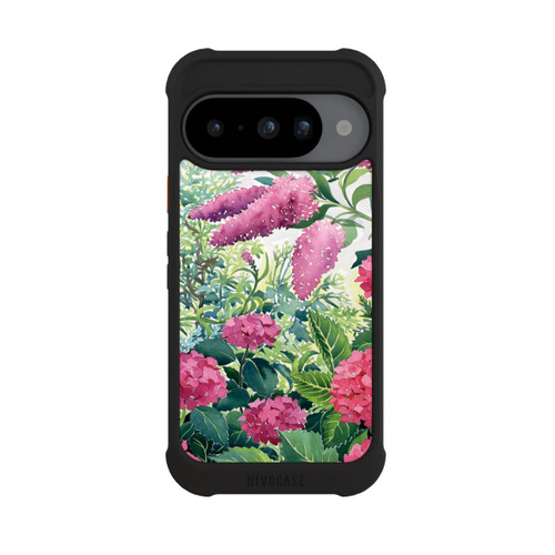 Google Pixel 10 NIVOmax Garden Hydrangeas and Buddleia by Christopher Ryland