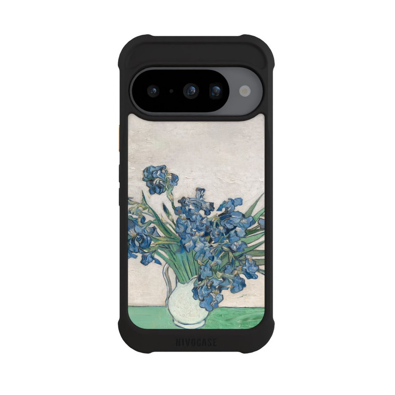 Pixel 10 NIVOmax Irises, by Vincent Van Gogh