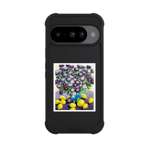 Google Pixel 10 NIVOmax Purple Asters and Lemons by Christopher Ryland
