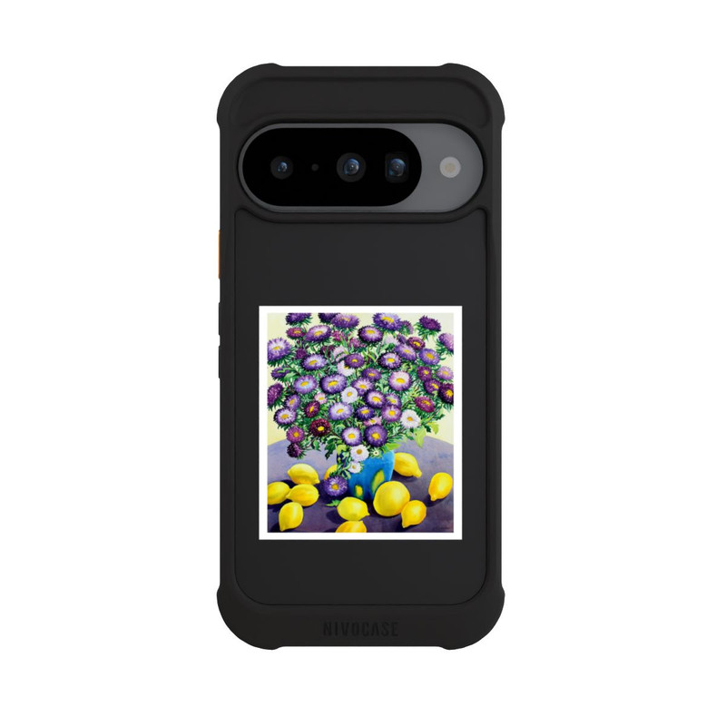 Pixel 10 NIVOmax Purple Asters and Lemons by Christopher Ryland