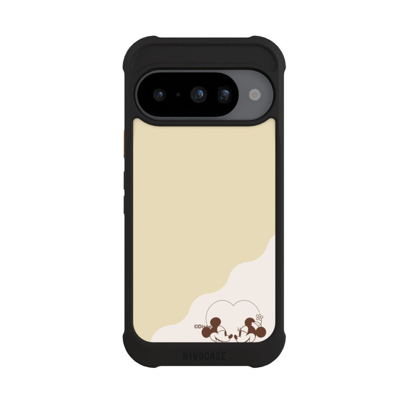 Pixel 10 NIVOmax Mickey and Minnie Love Heart Beige