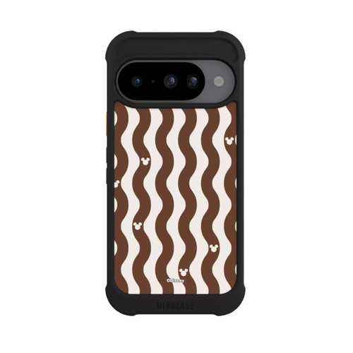 Google Pixel 10 NIVOmax Mickey Mouse Brown Pattern Waves