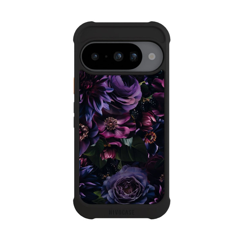Pixel 10 NIVOmax Dunkle Lila Blüten 