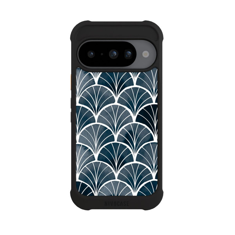 Pixel 10 NIVOmax Botanische Brise Art Deco Grau