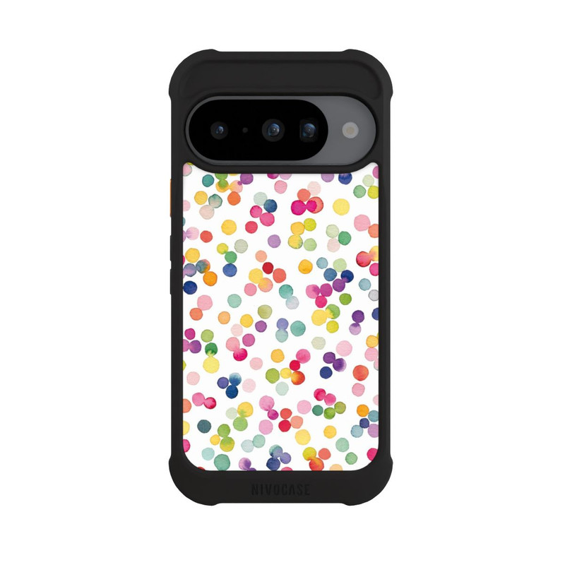 Pixel 10 NIVOmax Watercolor Dots Colorful