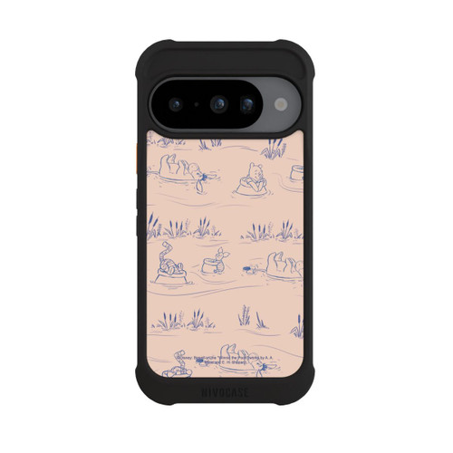 Google Pixel 10 NIVOmax Winnie l'Ourson Pont Rose à Motif Céramique