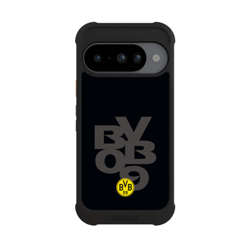 Google Pixel 10 NIVOmax BVB09 Grau Schwarz