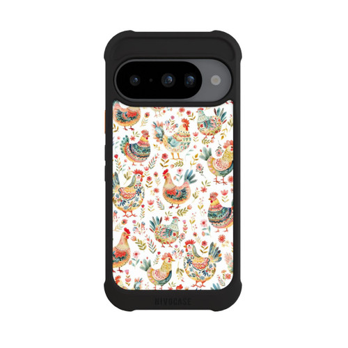 Google Pixel 10 NIVOmax Folklore Huhn mit KI