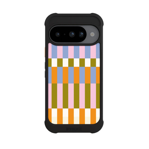 Google Pixel 10 NIVOmax Thème à Carreaux Colorés et Audacieux