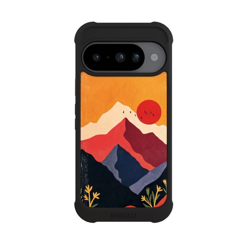 Pixel 10 NIVOmax Les Alpes En Rouge 