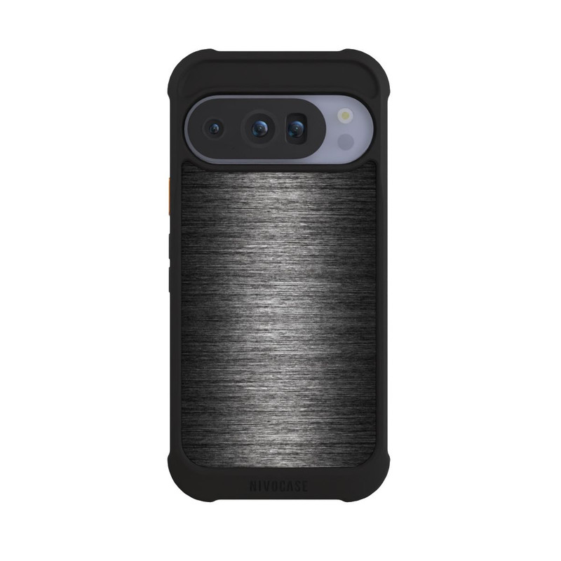 Pixel 10 Pro NIVOmax Metal Look - Anthrazit