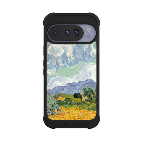 Google Pixel 10 Pro NIVOmax Weizenfeld mit Zypressen