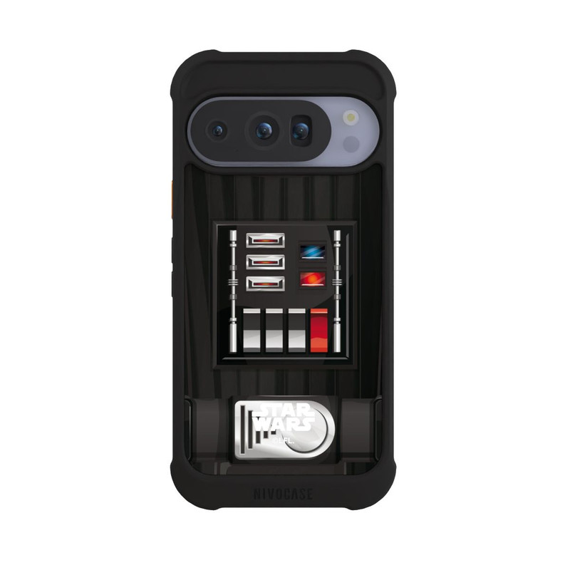 Pixel 10 Pro NIVOmax Gros plan sur Dark Vador