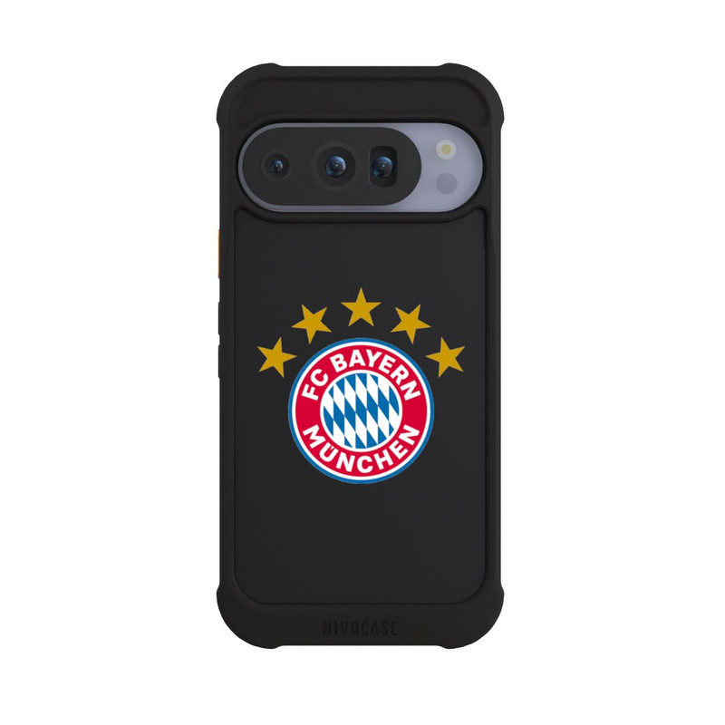 Pixel 10 Pro NIVOmax FCB Logo mit Sterne - ohne Hintergrund