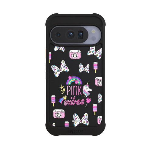 Google Pixel 10 Pro NIVOmax Pink Vibes Transparent