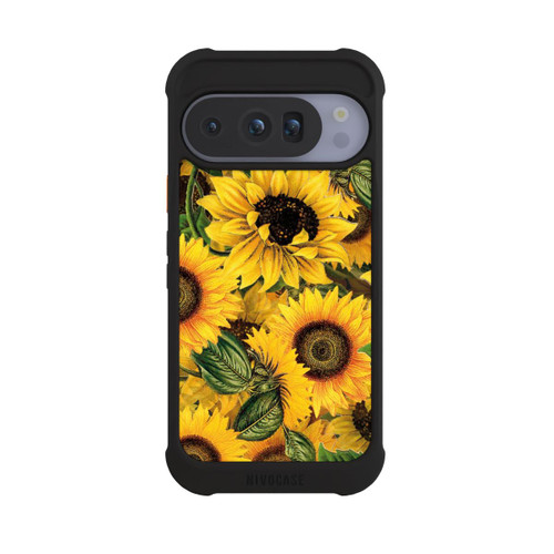 Google Pixel 10 Pro NIVOmax Sonnenblumenmuster