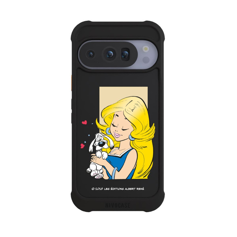 Pixel 10 Pro NIVOmax Falbala und Idefix Verliebt Transparent