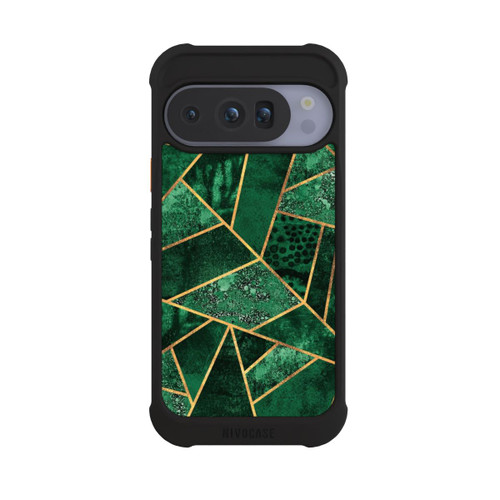 Google Pixel 10 Pro NIVOmax Tief Smaragdgrün Golddruck