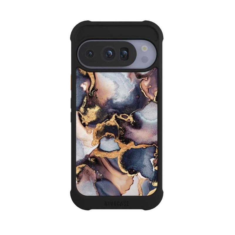 Pixel 10 Pro NIVOmax Impression Dreamy Ink Gris Or