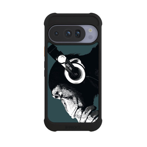 Google Pixel 10 Pro NIVOmax Denkender Affe Blau