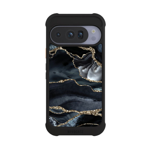 Google Pixel 10 Pro NIVOmax Or marbré foncé Aspect pailleté