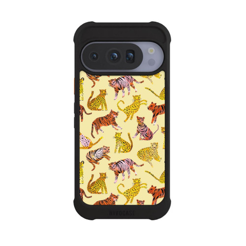 Google Pixel 10 Pro NIVOmax Tiger und Leoparden Savannah