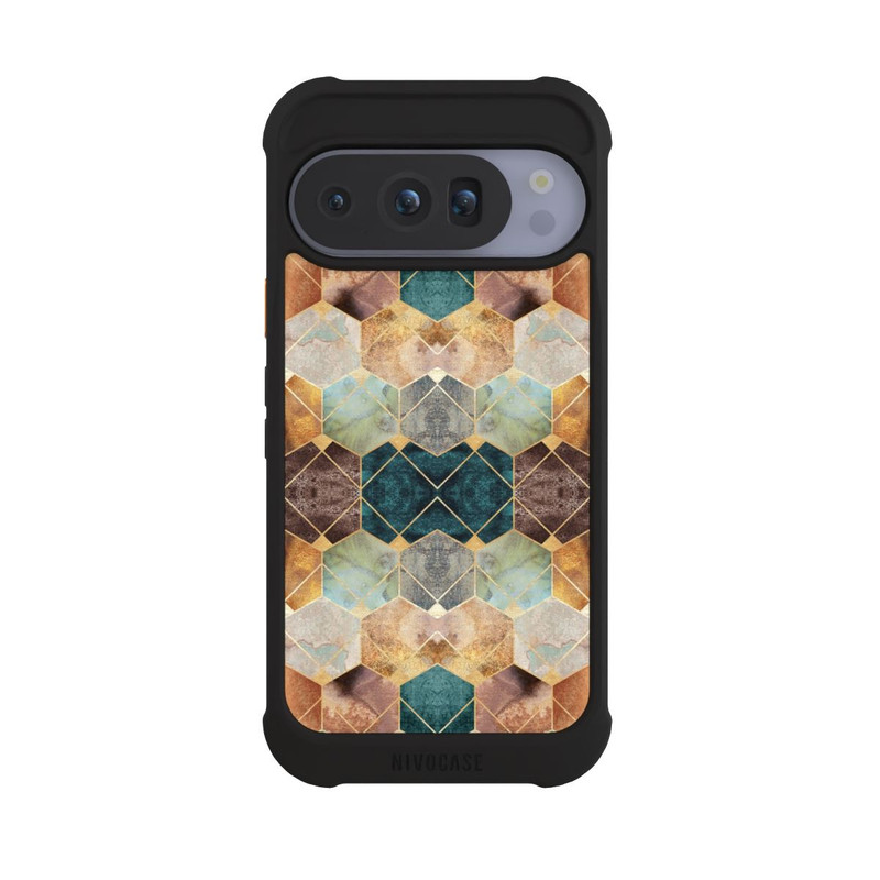 Pixel 10 Pro NIVOmax Hexagones et diamants naturels