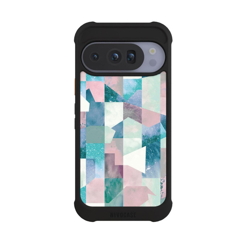Pixel 10 Pro NIVOmax Collage Texture Pastel