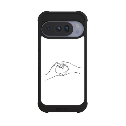 Google Pixel 10 Pro NIVOmax Line Art mains d'amour