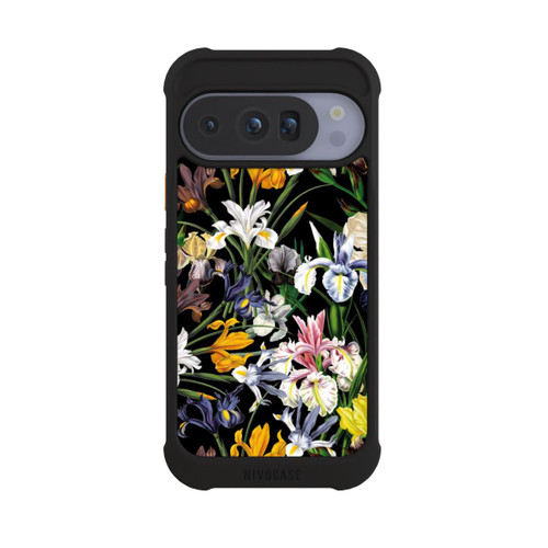 Google Pixel 10 Pro NIVOmax Dunkle Wildblumentapete