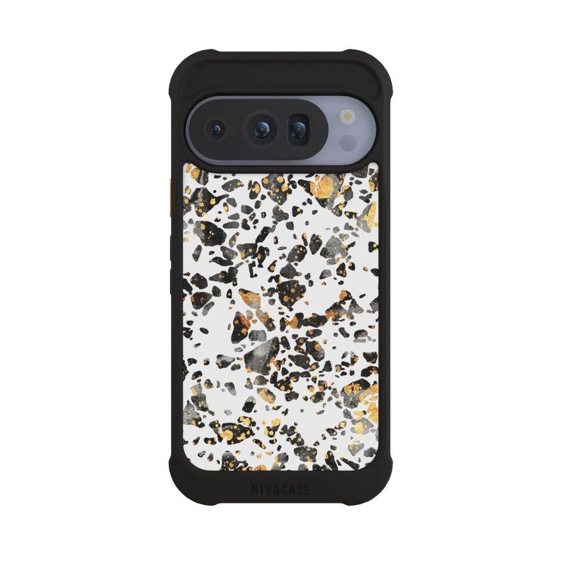 Pixel 10 Pro NIVOmax Gold Speckled Terrazzo