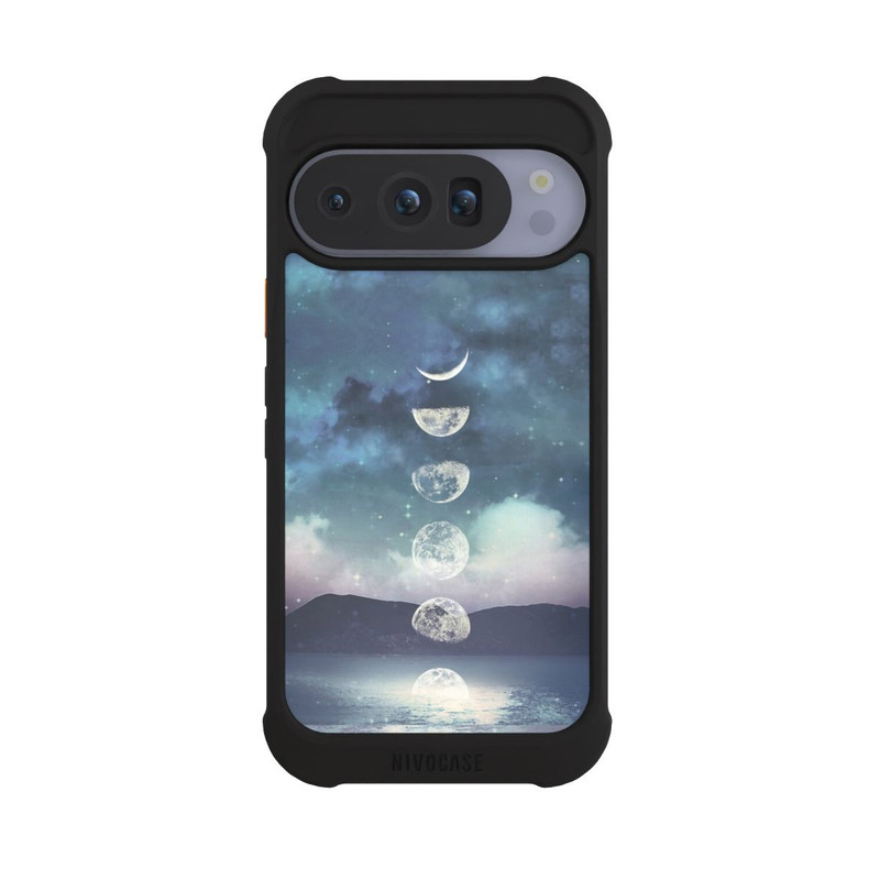 Pixel 10 Pro NIVOmax Aufgehender Mond