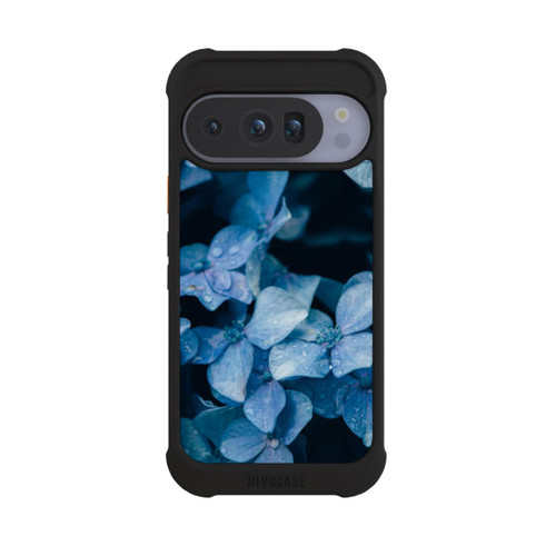 Google Pixel 10 Pro NIVOmax Fleurs bleues 2