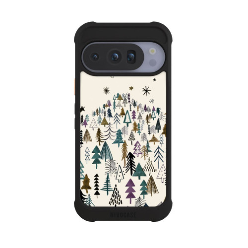 Google Pixel 10 Pro NIVOmax Bergbäume Wald Lila