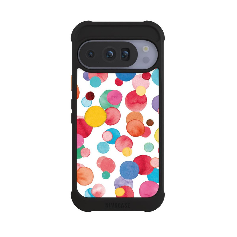Pixel 10 Pro NIVOmax Aquarelle à pois d’été