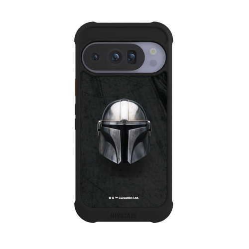 Google Pixel 10 Pro NIVOmax Schwarzer Mandalorianer Helm