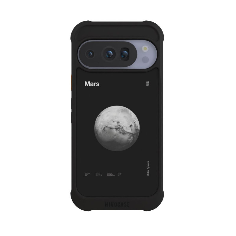 Pixel 10 Pro NIVOmax Système Solaire Mars